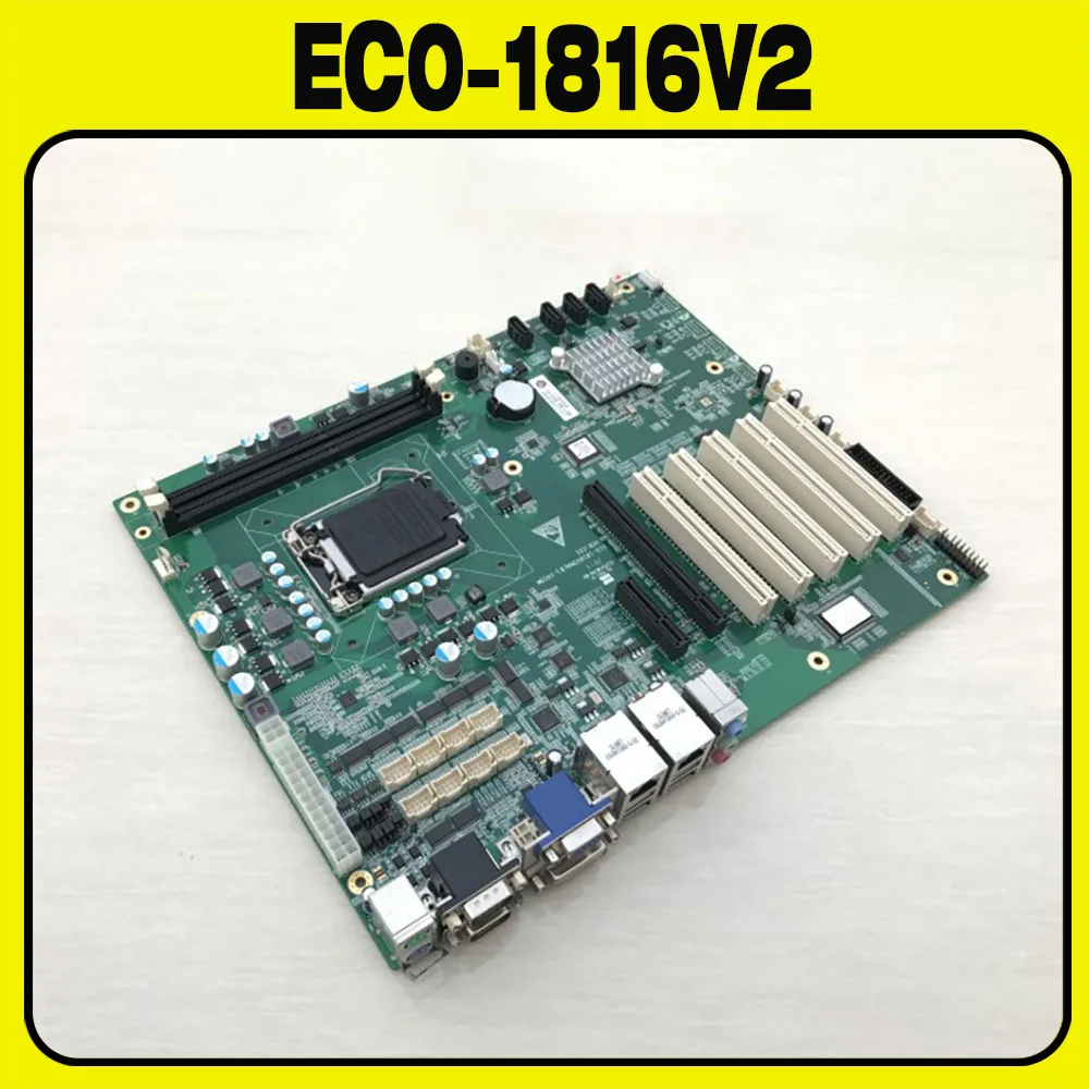 For  EVOC ECO-1816V2NA(B)-6COM VER:C01 5PCI slot industrial control motherboard EC0-1816V2