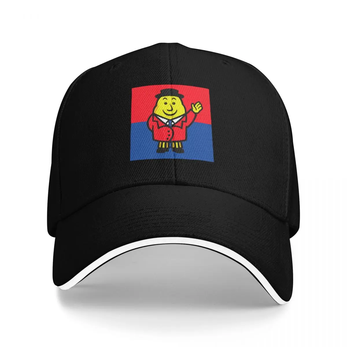 

Mr Tayto Man waving - Blue Red Baseball Cap Hat men tactical cap Golf Men Women's