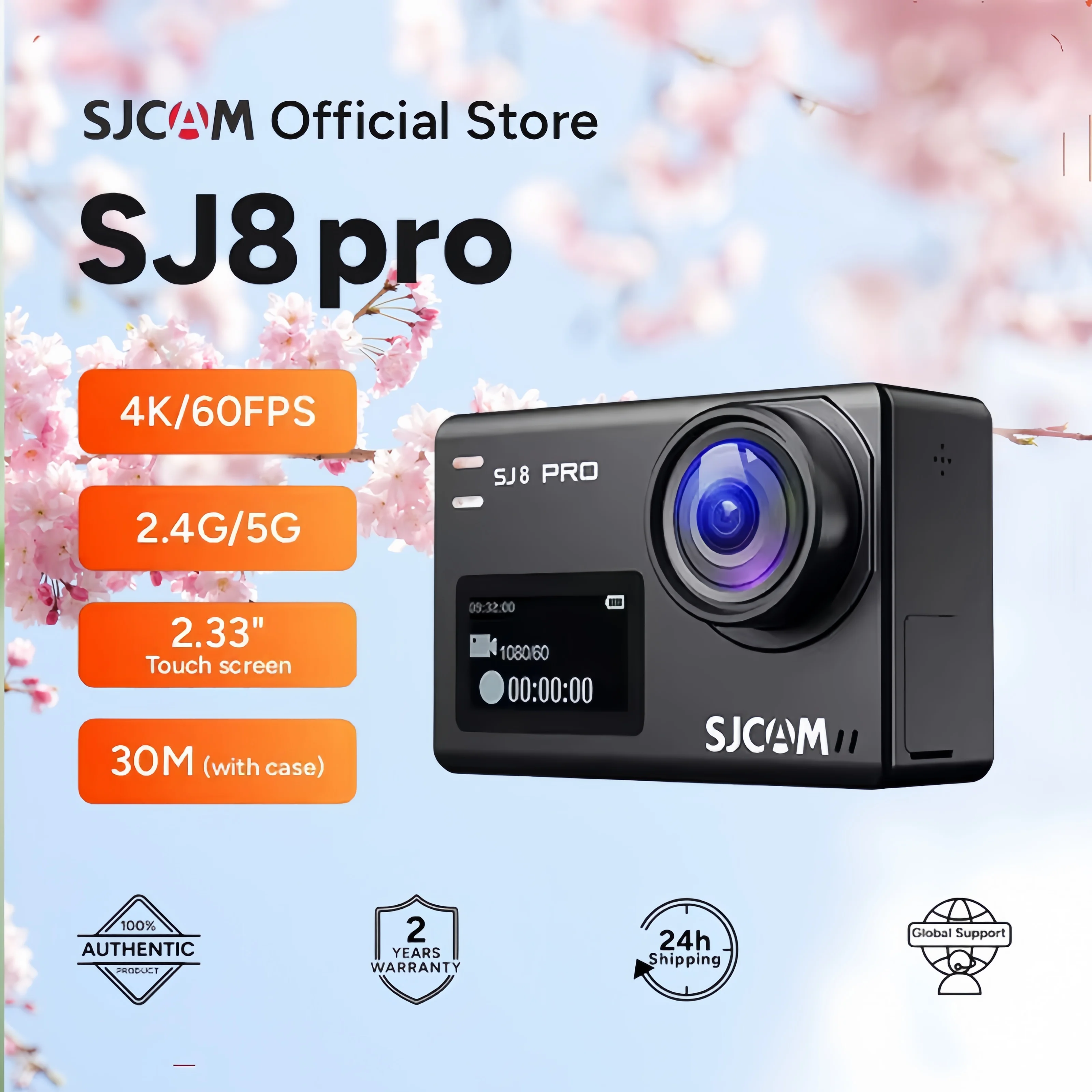For Sjcam SJ8 Pro 4…