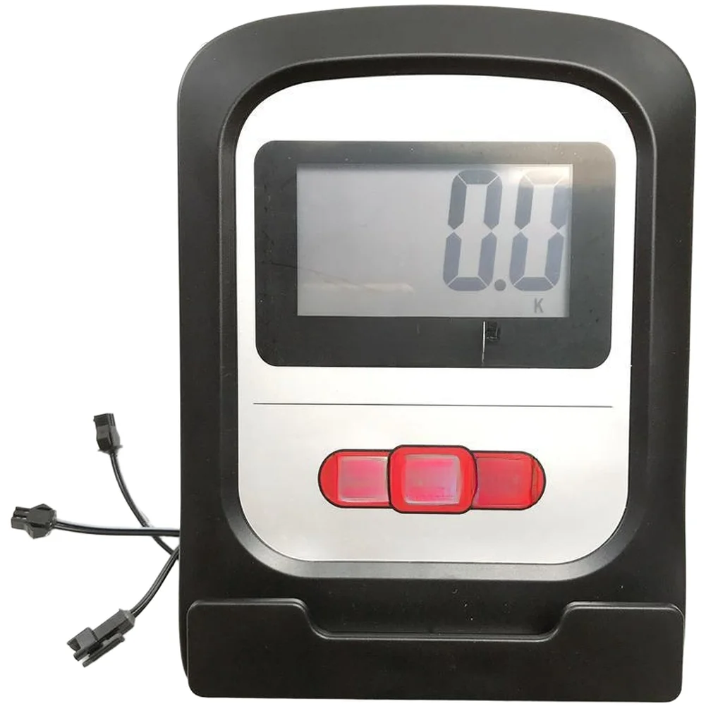 Exercise Bike Monitor Display Console With Phone Tablet Holder Heart Rate Speed Distance Calorie Counter Fitness Equipment Parts