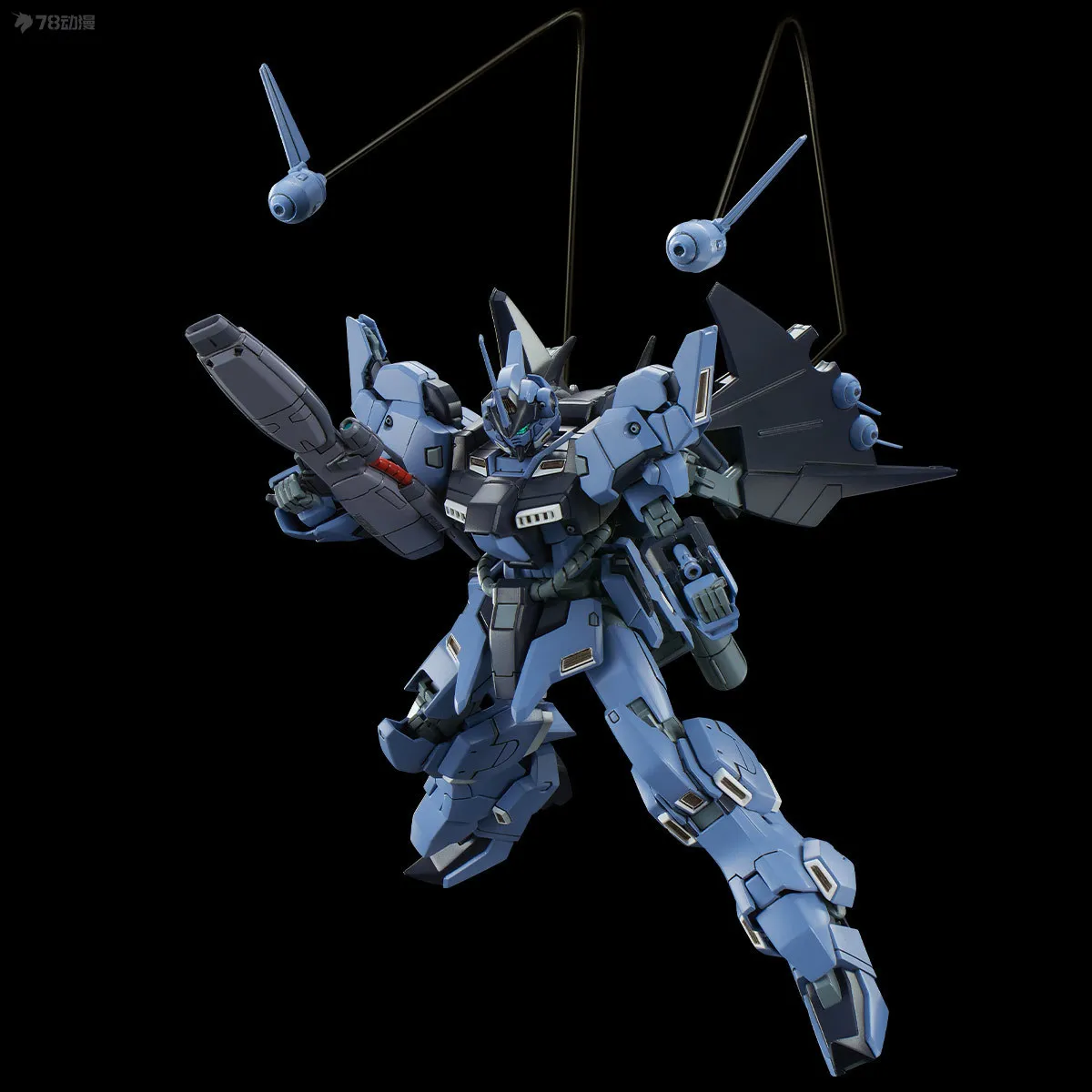 반다이 오리지널 HG 웹 독점 버전 HADES TODESRITTER 1/144 애니메이션 조립 모델 장난감 소년을위한 선물 Collectible 장식품