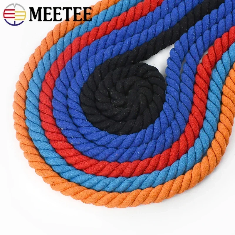 2/5meters 20mm Colorado Gyapot Vezeték 3 Részvény Cérnázott kötél Olvasottság szíj haza Textil decoratie Kötél DIY handmade Megvarr accessor