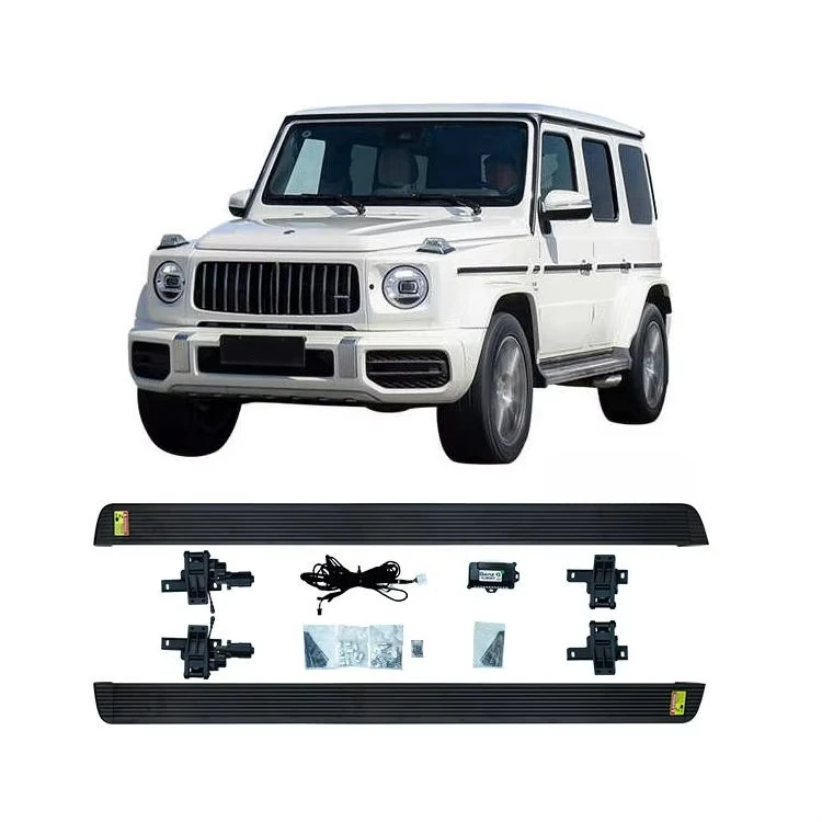 

YTPIONEER High Quality Matching Original Fixed Side Steps Electric Running Boards for G-Class