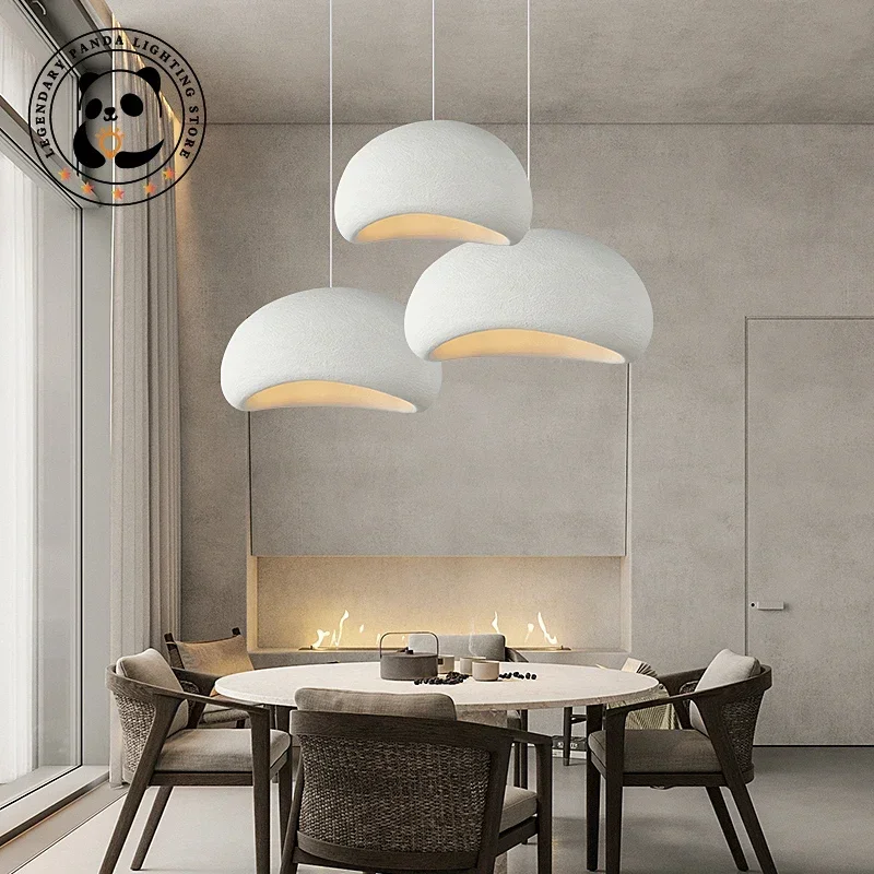 Modern Designer Pendant Lamps Minimalist Wabi Sabi Luminaries Woonkamer Homestay Living Room Decoration Home Ceiling Chandelier