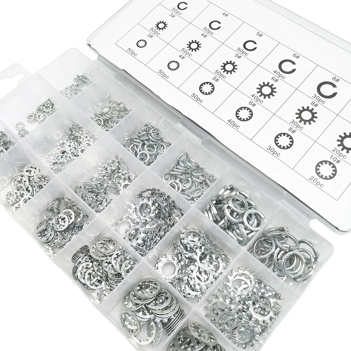 Heavy metal washers screws mesons 720PC washers enlarged thin thick washers