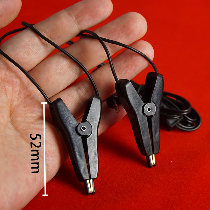 E stim E-stim Nipple Clamps,Electro Bdsm Nipples Clips,Electric Sex,Electroshock Electrosex,Used on Labia,Foreskin,Scrotum