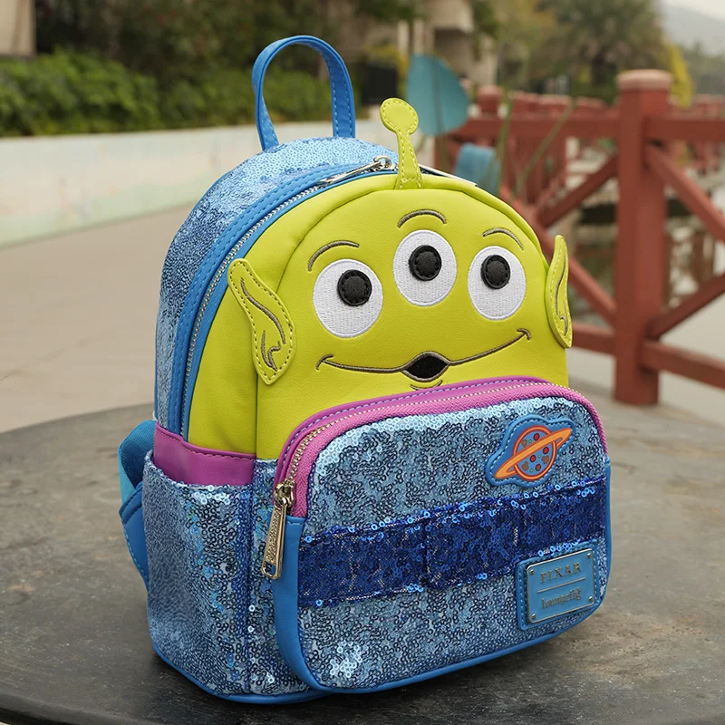 

Toy Story Alien Backpack Woody Cowboy Buzz Lightyear Cartoon Mini Backpack For Boys And Girls Fashion Casual Bag Kids Gift