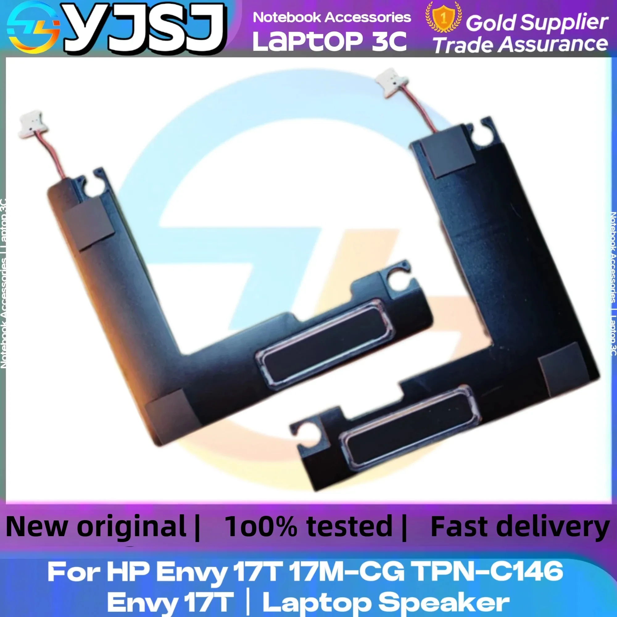 

New GENUINE Original Laptop Speaker For HP Envy 17T 17M-CG TPN-C146 17m-cg built-in horn audio speaker