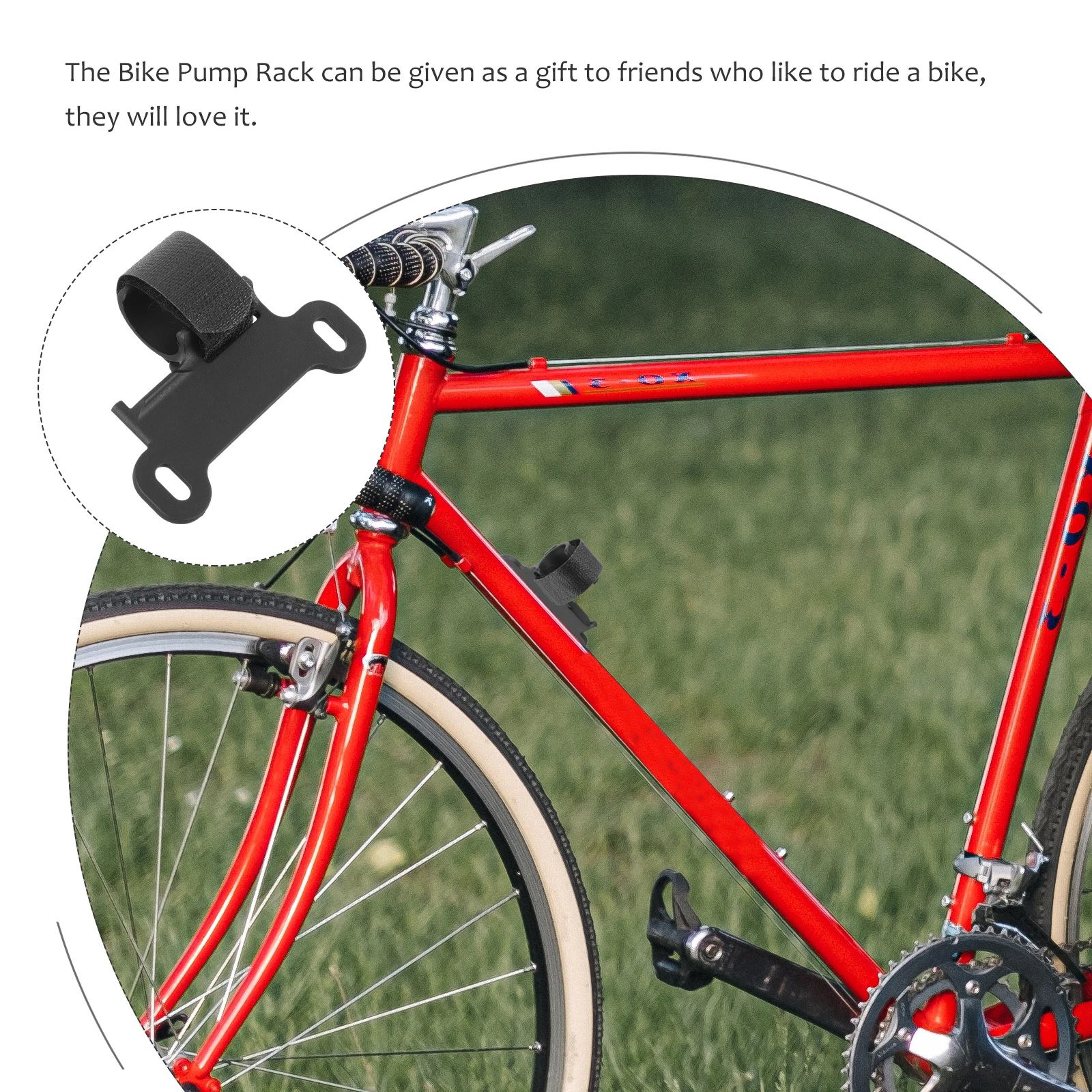 

1 set Pump Bracket Durable Sturdy Frame Mount For Road Mountain Pump Mount Bike Cycling Inflator Holder Accessory