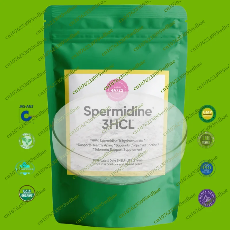 مسحوق الحيوانات المنوية بنسبة 99% مخصص عالميًا؛ تعبئة رقائق الألومنيوم من سبيرميدين 3 H C J L للتسليم السريع #1