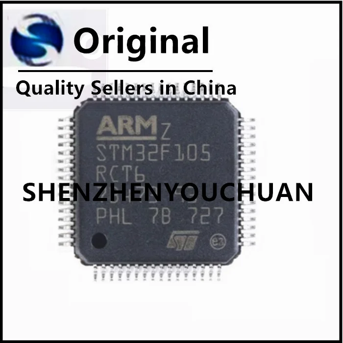 

STM32F105RCT6 32F105RCT6 LQFP-64(10x10) Microcontroller Units (MCUs/MPUs/SOCs) ROHS IC Chipset New Original