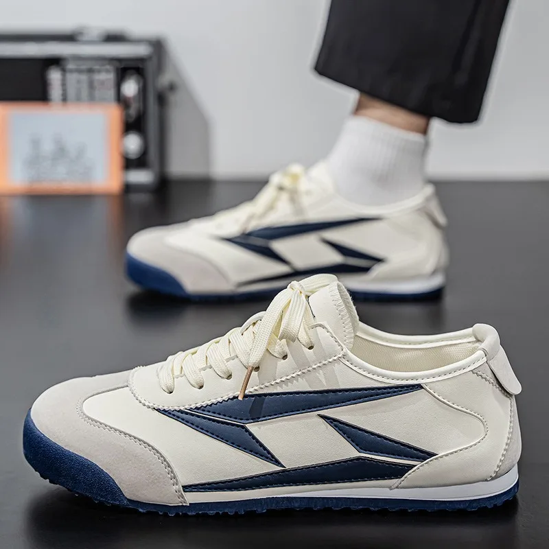 

Спортивные мужские кроссовки для фитнеса, модные мужские кроссовки на плоской подошве, уличные кроссовки для бега, осенние дышащие прогулочные теннисные туфли, новинка