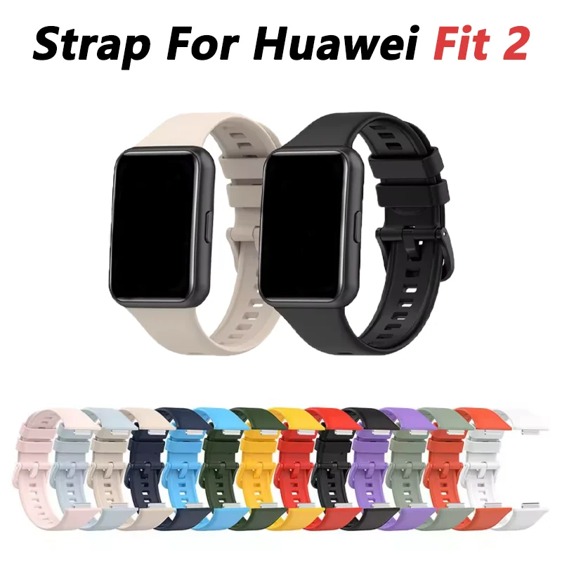 Band for Huawei Watch Fit 2 Strap smart Wrist Watchband Sport Replacement Bracelet Correa Accessories