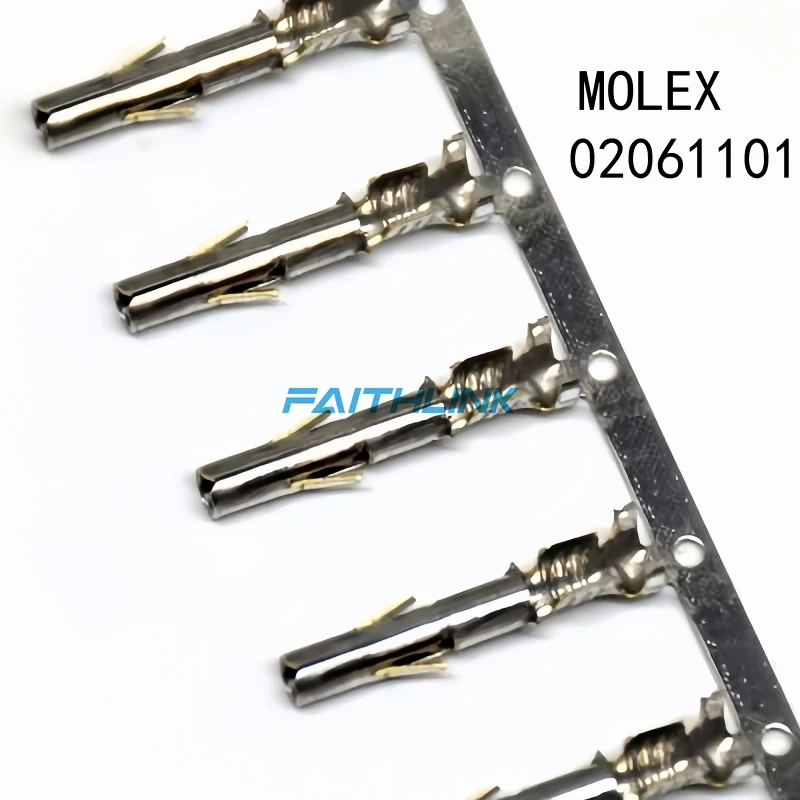 

100PCS 02081001 MOLEX connector AWG 14-20 100% New original