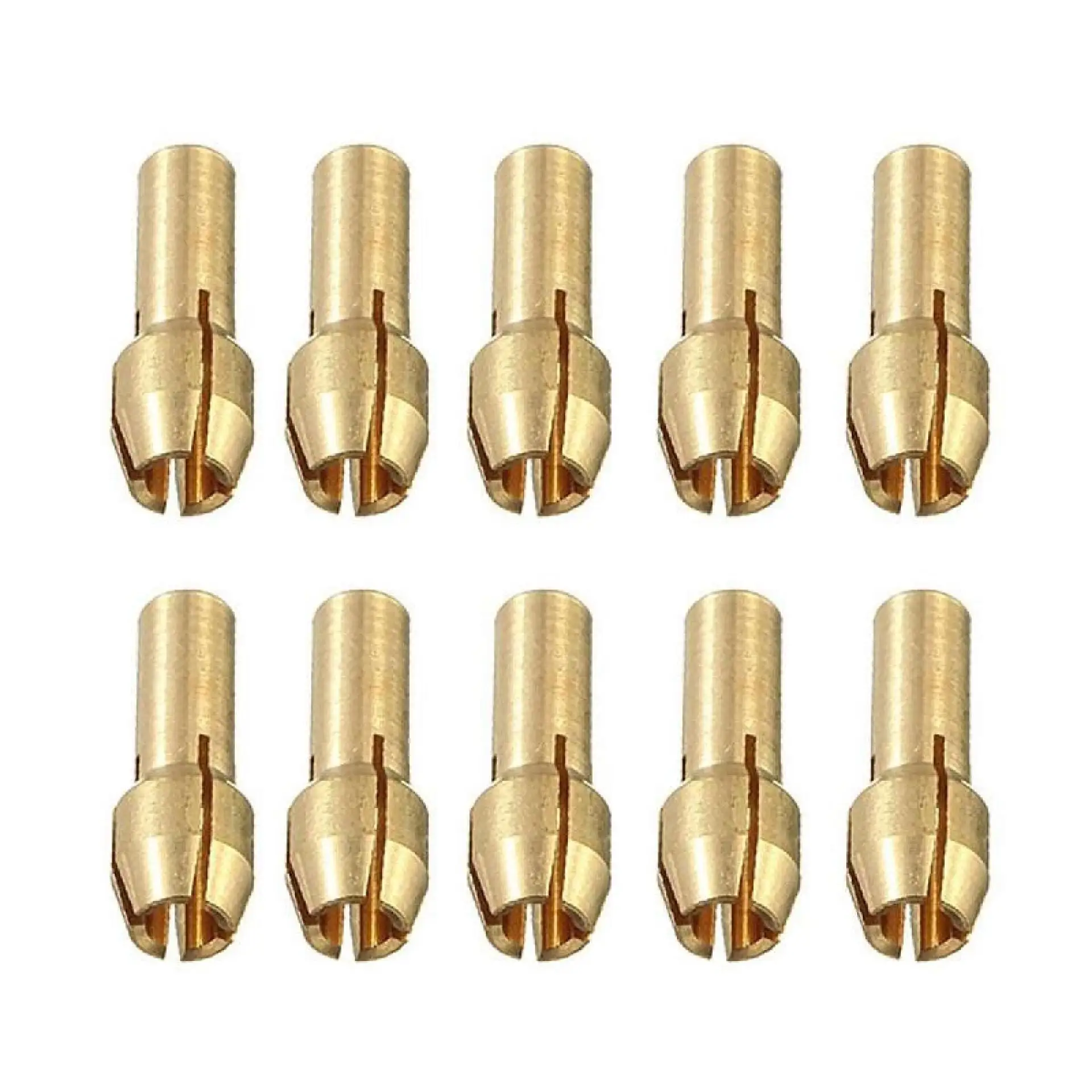 5/11PCS/lot Mini Drill Brass Collet Chuck for Dremel Rotary Tool 0.5-3.2mm Brass and Nut for Dremel Accessories Set