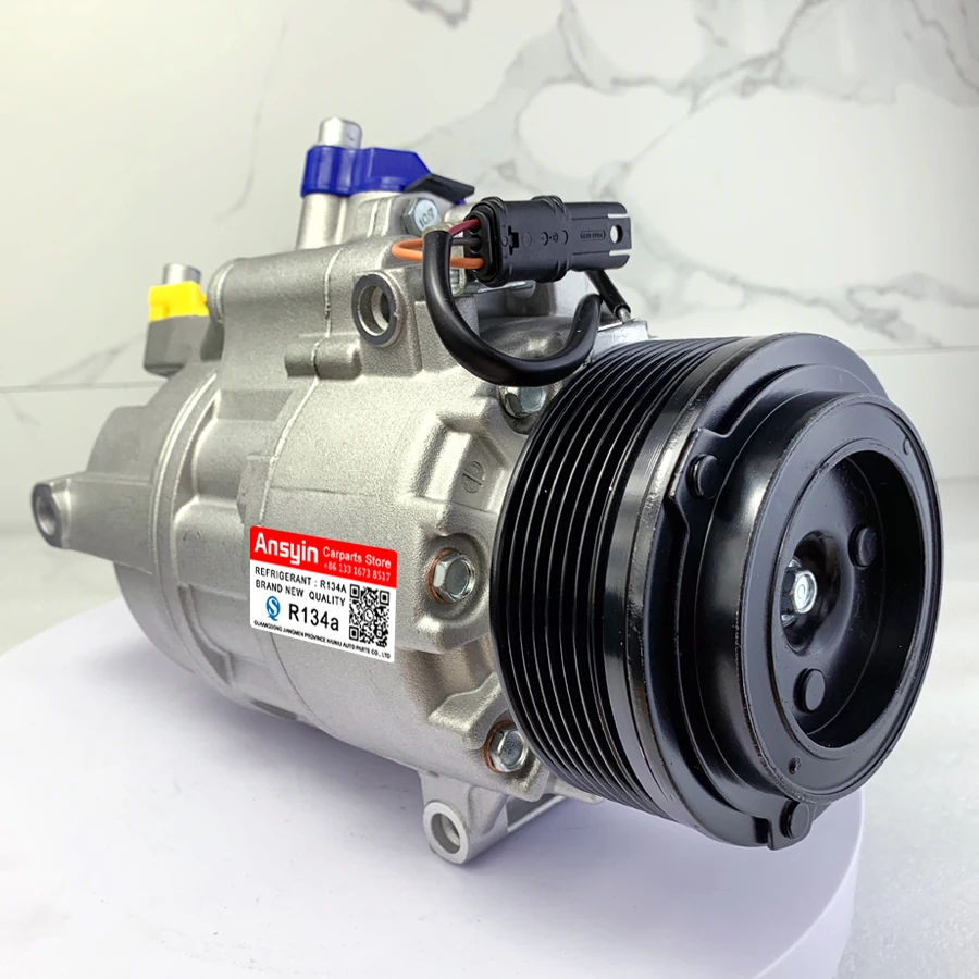 CSE717 AC Compressor For BMW X6 E71 740i 740Li X6 F01 F02 9195147 64526983398 64529185147 64529185147-02 64529205096 64529195147