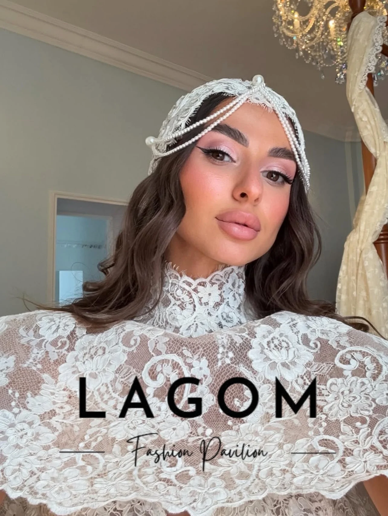 Lagom Exquisite Sexy New Sheath High Neck Customized Backless Lace Unique Luxury Wedding Dress Vestidos de noiva Bridal Gown