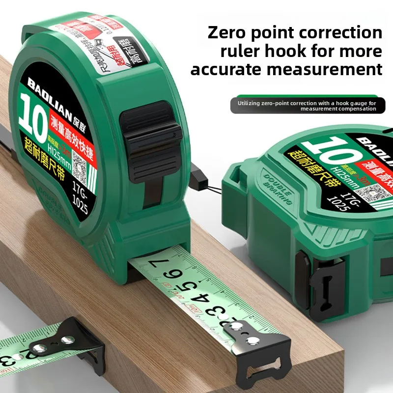 Ruban à mesurer Home Use Rule 3 mètres 5 mètres 10 mètres Box Rule pull Rule Circle Rule Épaisseur haute précision règle durable