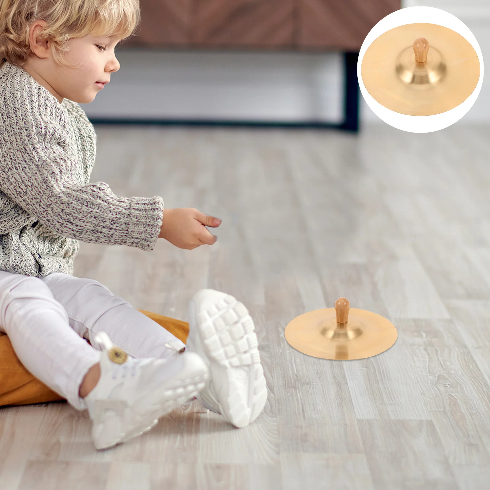 

1Pair Finger Cymbals Brass Mini Hand Cymbals 6inch Dance Instruments Percussion Instrument Belly Dance Accessories