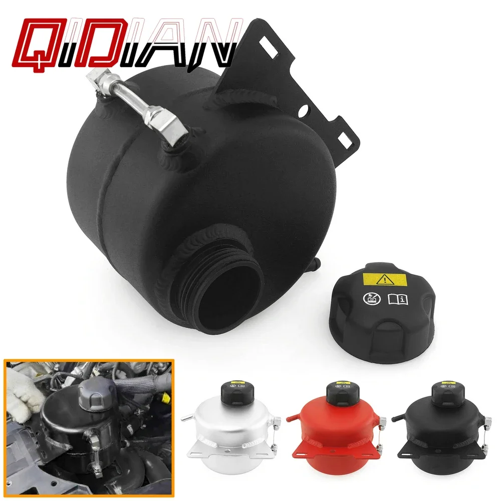 

Car Aluminum For MINI Cooper Countryman R55 R56 R57 R60 R61 Coolant Header Expansion Overflow Water Tank & Cap Reservoir Can