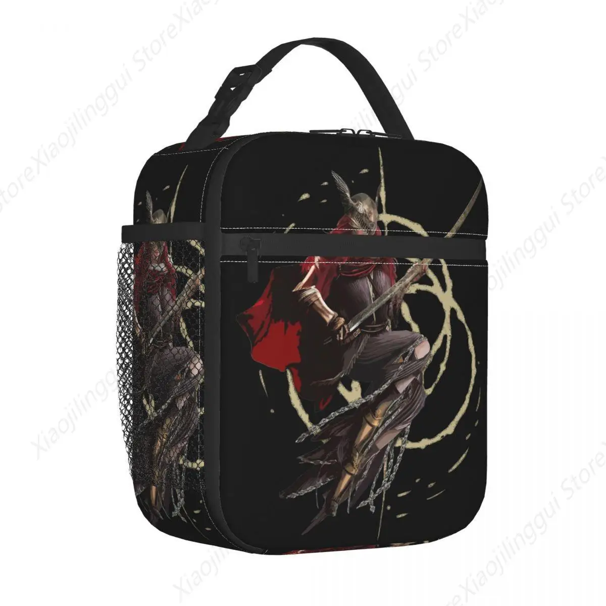 Malenia Blade Of Miquella Merch Insulated Lunch Bag School Dark Souls Storage Food Box Portable Unique Cooler Thermal Bento Box