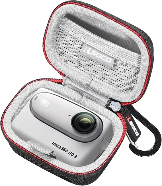Carrying Case for Insta360 Ace Pro 2/GO 3S/GO 3 4K Tiny Portable Vlogging Camera (Case Only)
