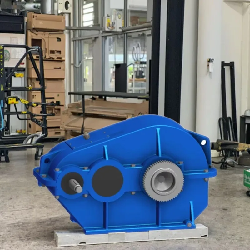 C Shaft ZQ Series Cylindrical Gear Reducer Industrial Gear Reducer Low Noise Transmission Equipment Mining Metallurgy Machinery