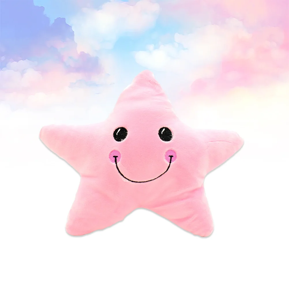 

Star Hanging Decor Plush Stuffed Pendants Throw Pillows for Couch Sucker Pearlescent