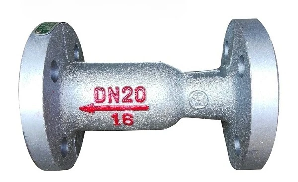 

H41S-16-25Q Высокотемпературный горизонтальный и вертикальный фланцевый обратный клапан двойного назначения паровой котел специальный DN25 40 50 100