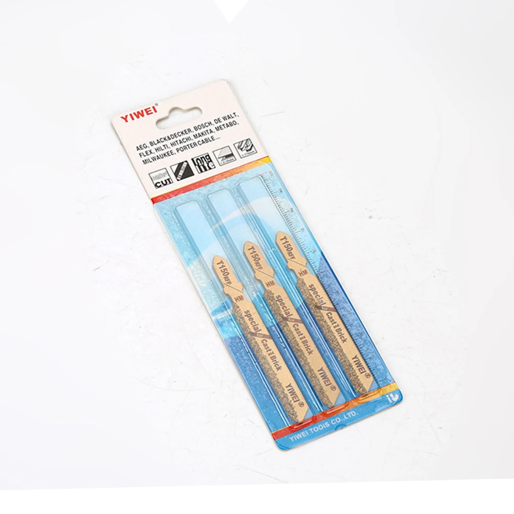 5PC Horseback Reciprocating Saw Blade T150RFF Hard Alloy Multifunctional Ceramic Marble Tile Cutting Curve Saw Blade