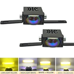 Car Grille Light Motorcycle Spotlight Auto Auxiliary Front Grille Running Light Off-road Work Fog Lights For Off Road Trunk SUV