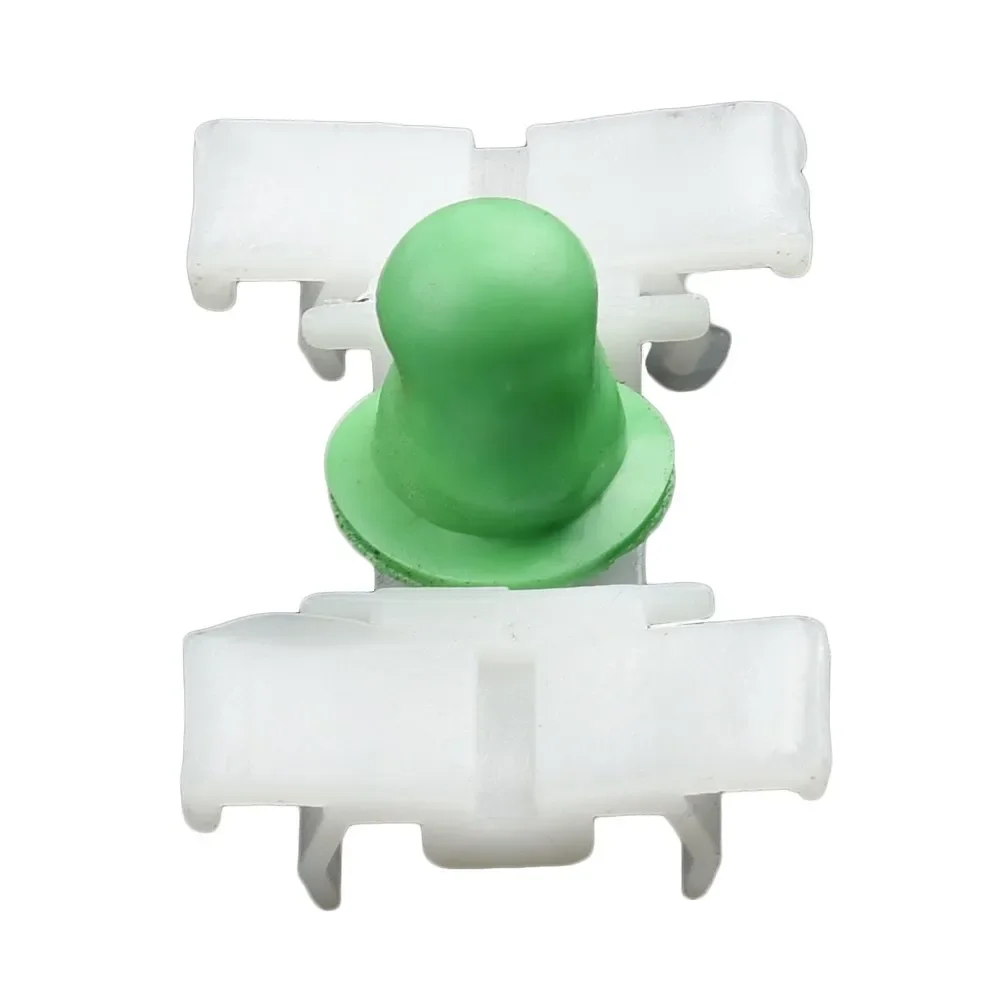 Decorative Strip Door Clips Plastic 31*20mm White+Green Fender Panel Bump Car E36 E46 323 325 328 330 Exterior