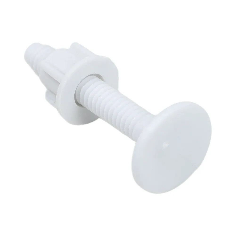 Bathroom Toilet Lid Screw 60*30mm Easy To Install Excellent Toughness Good Strength PP Smooth for surface Brand New