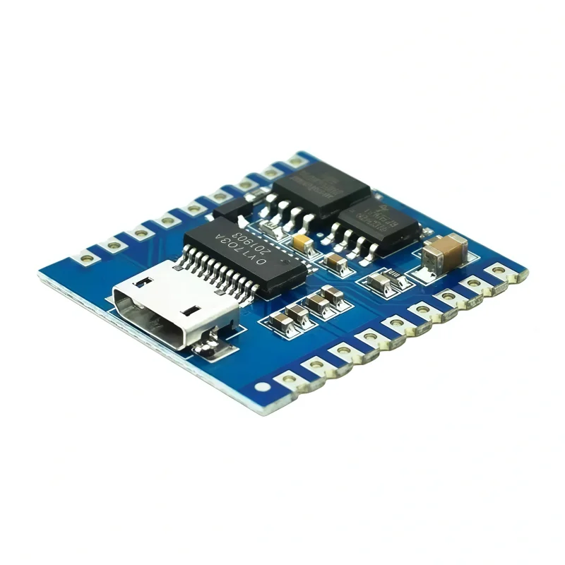 Voice playback module - triggered by IO, serial port control, USB download, flash memory. Voice module: DY-SV17F