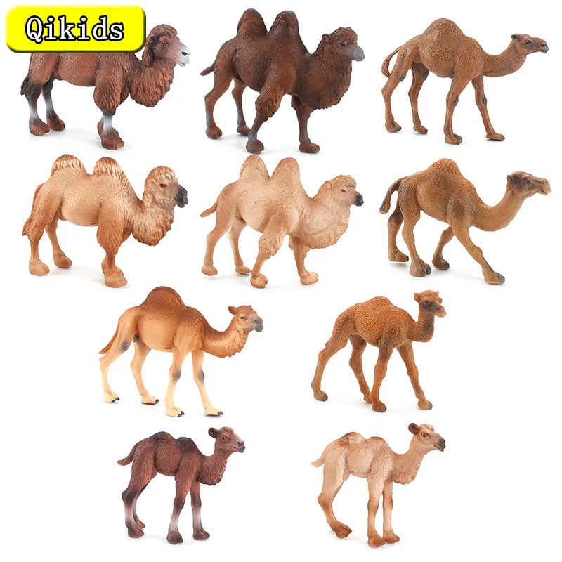 New Simulation Wild Animal Model Desert Camel PVC Action Figures Children\'s Cognition Education Kids Toy Gift