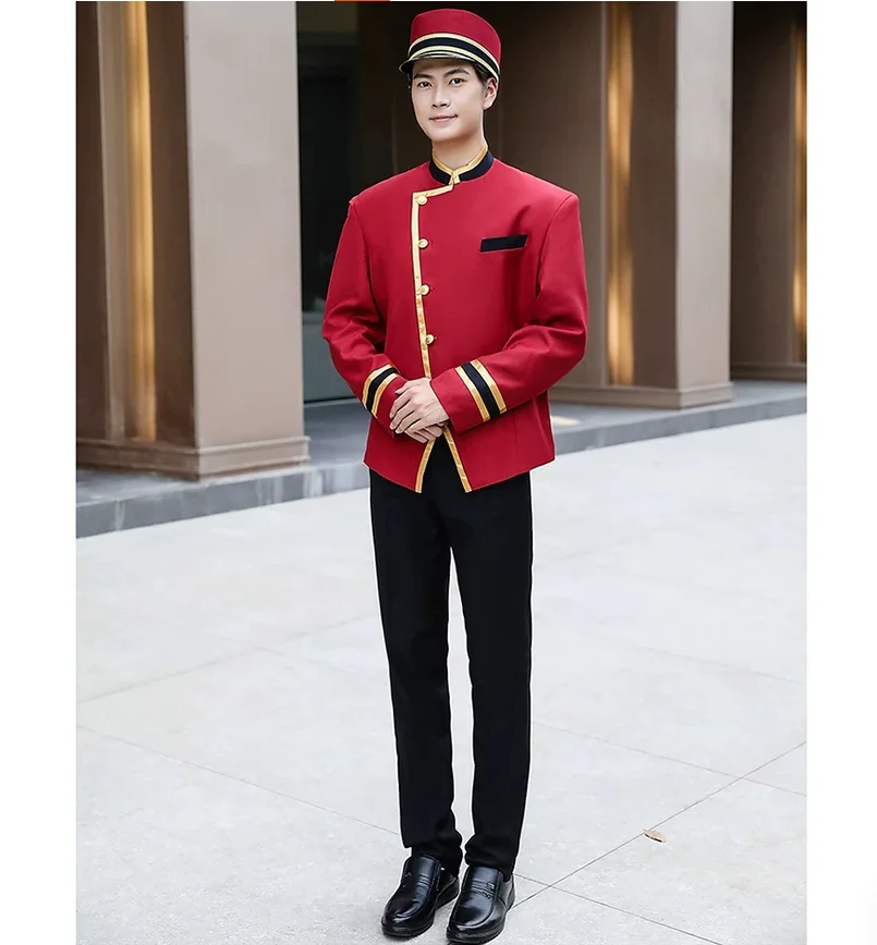 autumn-and-winter-etiquette-band-work-clothing-hotel-gatekeeper-set