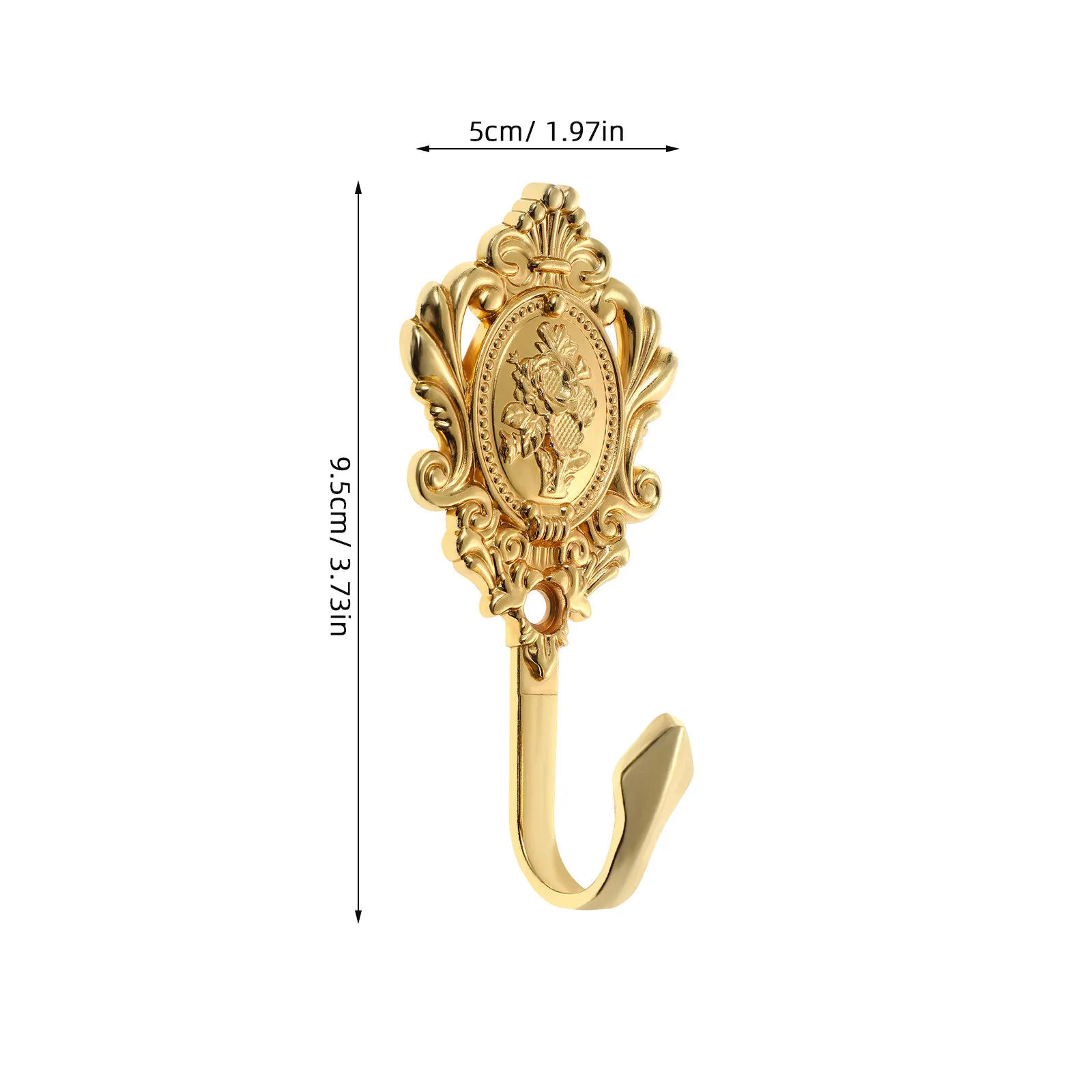 2 pcs Curtain Hooks Drapery Halloween Christmas New Year Curtain Tie Back Wall Curtain Tie Backs Wall Curtain Tie Backs For Wall