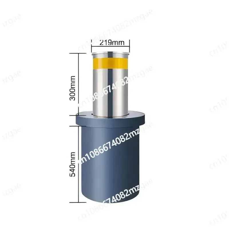 

Parking Bollards Telescopic Road Blocker Flexible Rising Column Hydraulic Automatic Bollard For Parking Space