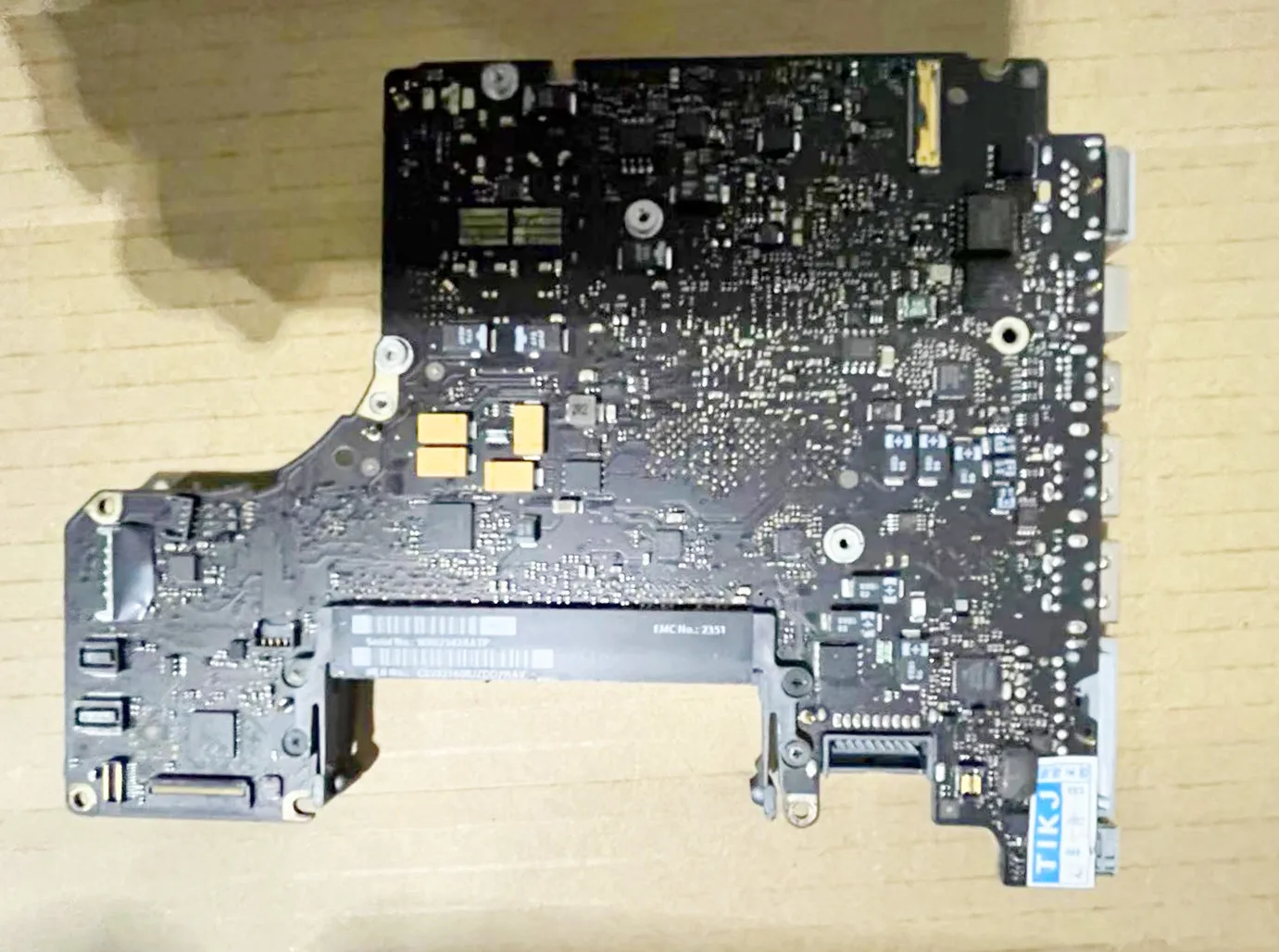 Placa basis P8600 de 2,4 GHz para Macbook Pro 13 "A1278 Logic Board Mid 2010 EMC 2351 820-2879-B