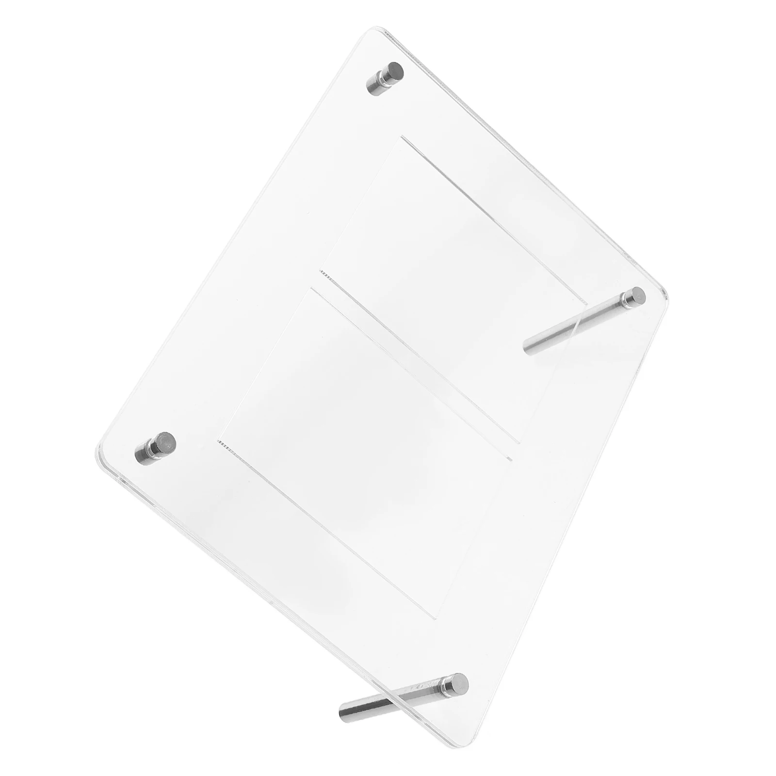 

Display Rack For Trading Cards Clear Acrylic Card Stand Holder Sports Baseball Game Organizer Desktop Collection Frame