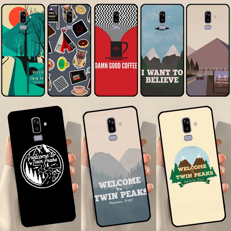 Welcome To Twin Peaks Case For Samsung Galaxy J7 2016 A3 A5 J1 J3 J5 2017 A6 A7 A8 A9 J8 2018 J4 J6 Plus Cover