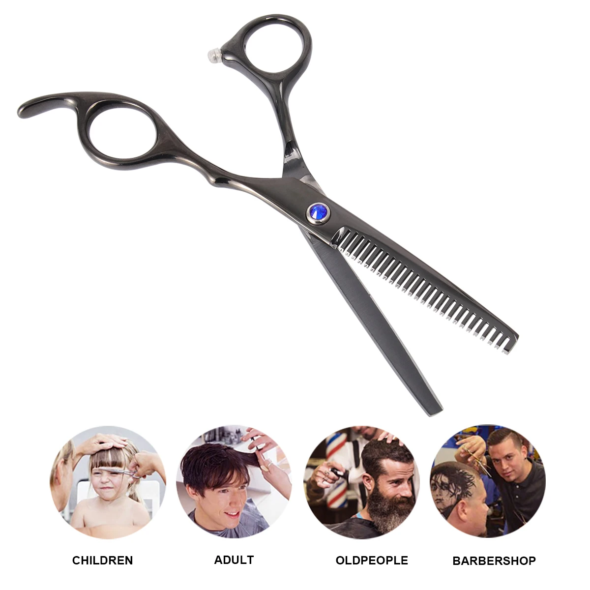 

1Pcs Professional Hair Cutting Scissor 5.5 Inch Japanese Stainless Steel Hairdressing Scissors Barber Salon Styling Tool