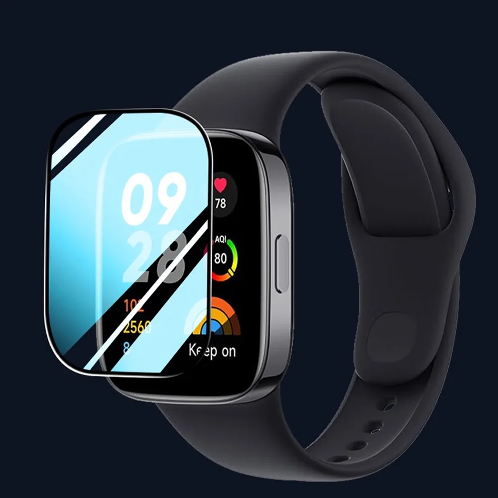 Full Screen Protector For Xiaomi Redmi Watch 3 Curved Film Samrtwatch Protective Not Glass