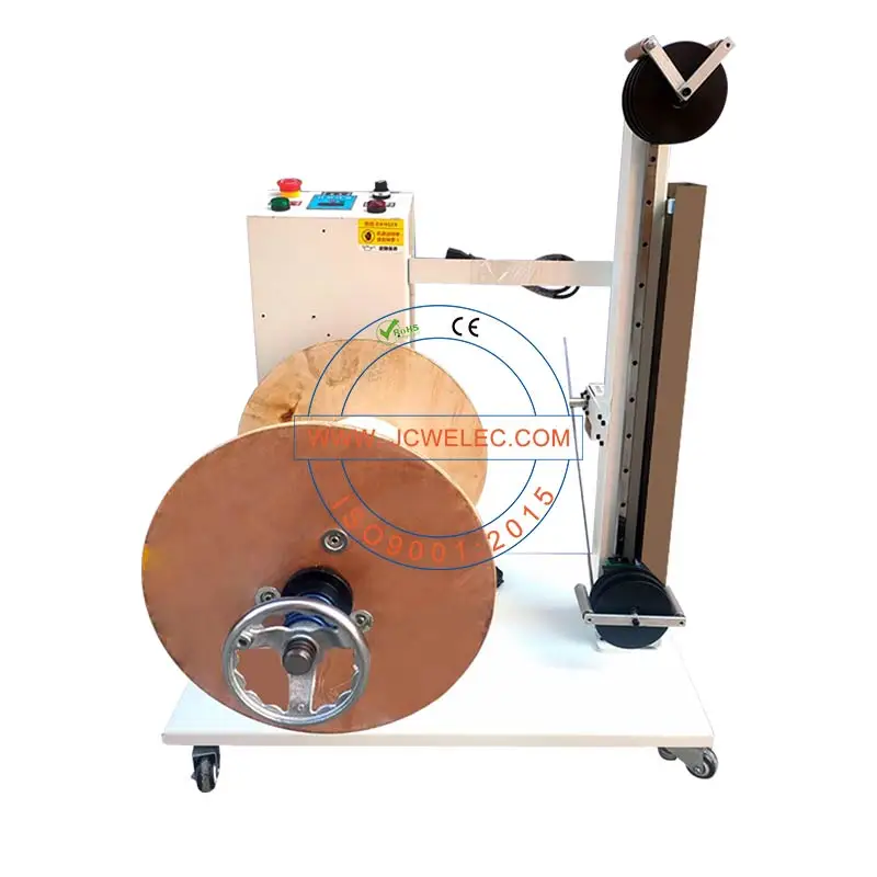 JCW-WP02  Hot sale wire unwinding machine 50 kg cable drum unwinder