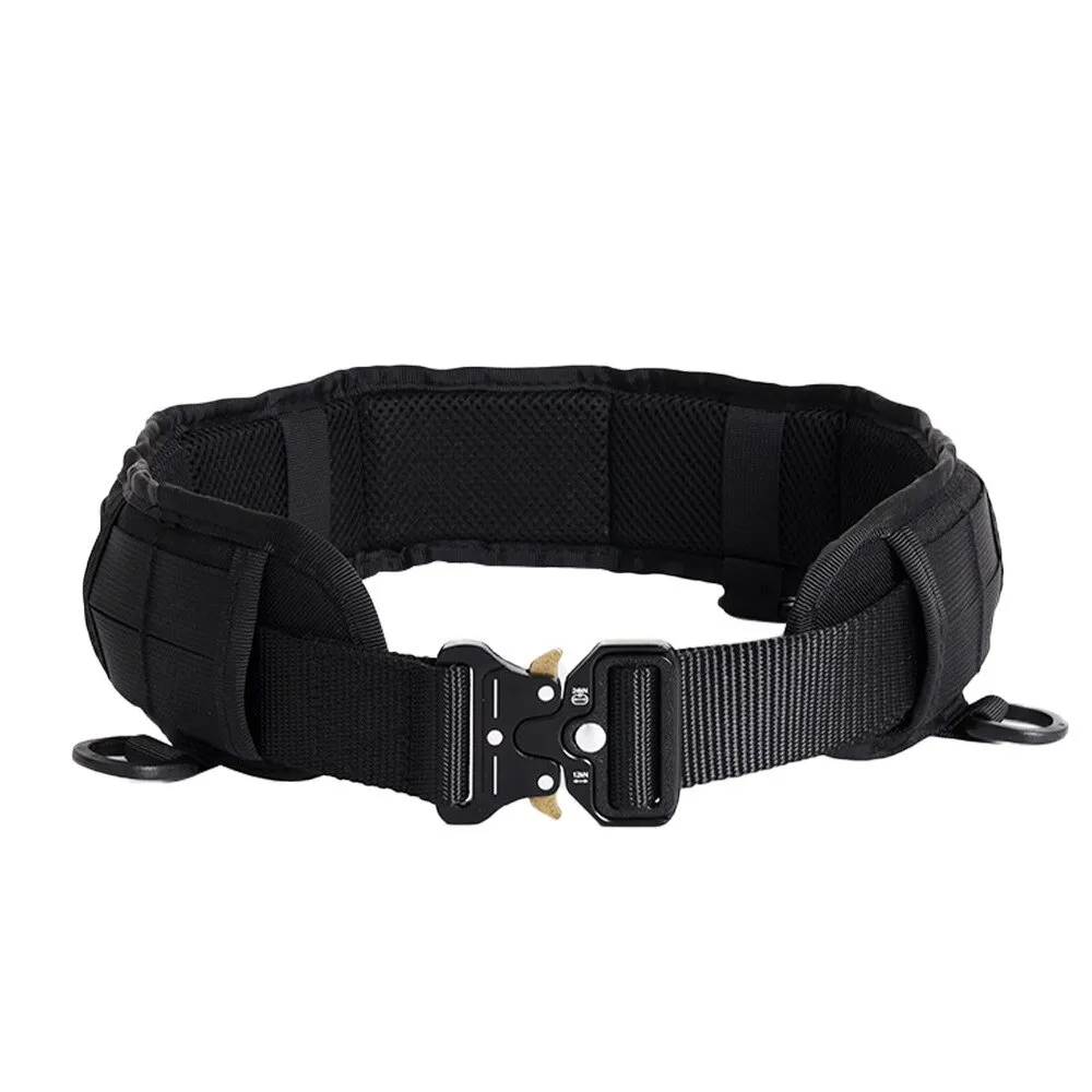 1pcs Men\'s Belt Outdoor Tactical Belt Multi-Function Buckle Nylon Belt High Quality Outdoors Sports Canvas Belts Neutral Girdle