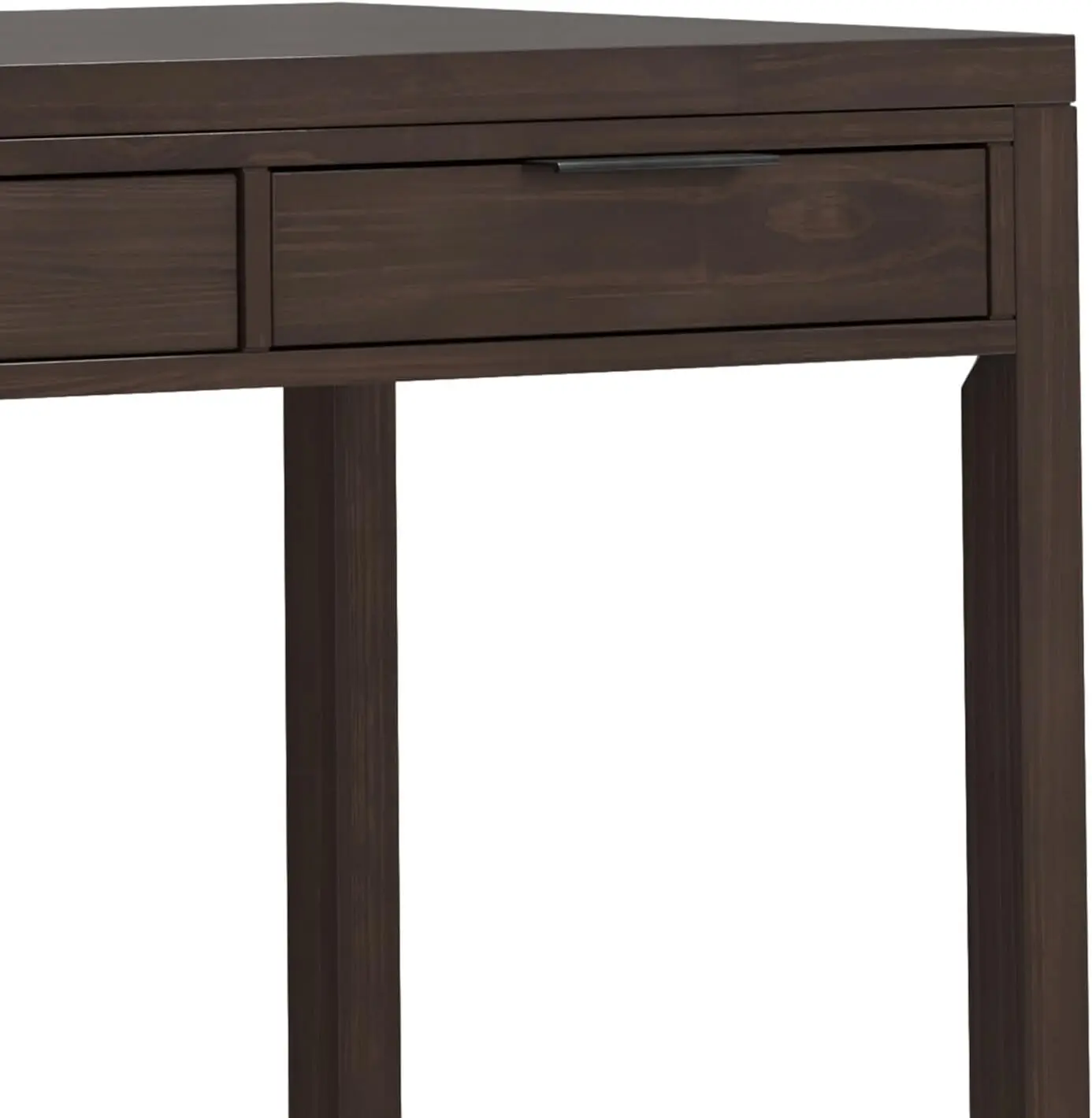 Hollander SOLID WOOD Contemporary Modern Wide Office Desk, Writing, Workstation and Study Table