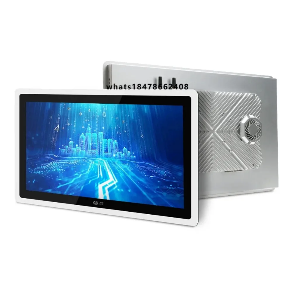 LGS 23.6 Inch Computadora Industrial Industrial Panel Pc All in One Touch Screen Pc with VGA COM USB LAN