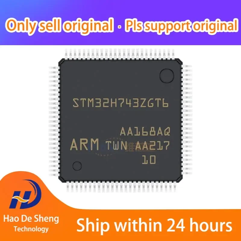 

1PCS/LOT STM32H743ZGT6 QFP-144 STM32H743 New Original in Stock