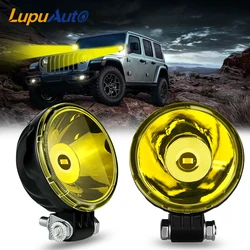 Lupuauto 3inch Led Work Light Offroad Round Spotlights Light 12V 24V 4x4 Offroad Fog Lights For Motorcycle Car ATV Race Dirt