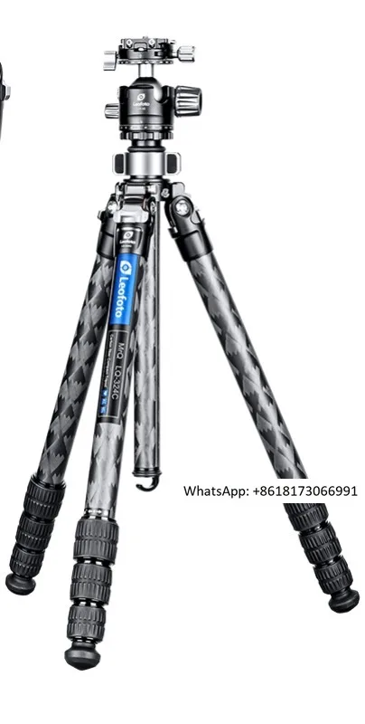 Leitu MR Q series LQ-284C/LQ-324C snow mountain pattern multifunctional carbon fiber tripod